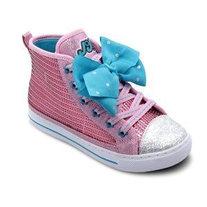 NWT Nickelodeon JoJo Siwa High Top Sequin Sneakers